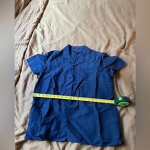 Banana Republic Deep Blue Slim Fit Shirt